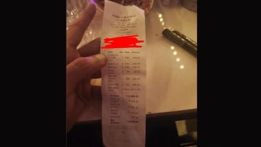 Aisle Dating App Scam: Mumbai Man Duped of INR 10,000 at Thane Bar After Receiving Bill of INR 24,000, Says 'She Kept On Ordering Blue Label Until She Had 4' (See Pics)