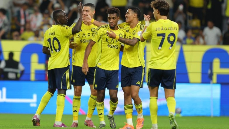 Al-Nassr 5-1 Al-Fateh, Saudi Pro League 2025-26: Joao Felix Nets Hat-Trick, Cristiano Ronaldo Scores As Knights of Najd Continue Winning Start (Watch Goal Video Highlights)