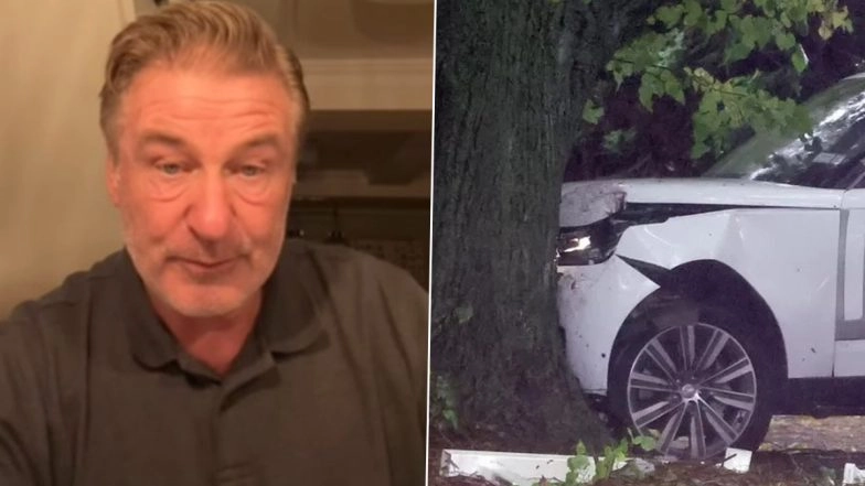&lsquo;I Crushed My Wife&rsquo;s Car&rsquo;: Alec Baldwin Confesses to Accident With Hilaria&rsquo;s Range Rover in the Hamptons, Actor and His Brother Stephen Baldwin Unharmed (Watch Video)