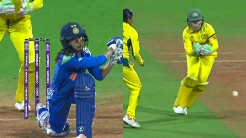 Alyssa Healy Drops Jemimah Rodrigues' Easy Catch During IND-W vs AUS-W ICC Women's World Cup 2025 Semi-Final (Watch Video)