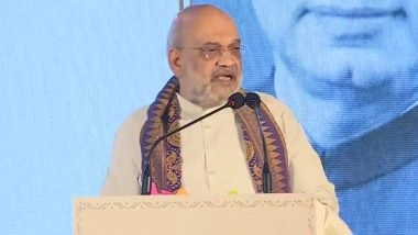 Amit Shah Claims Muslim Population in India Rising Due to Infiltration, Says ‘Hindus of Pakistan, Bangladesh Have As Much Right to This Land as Me’ (Watch Video)