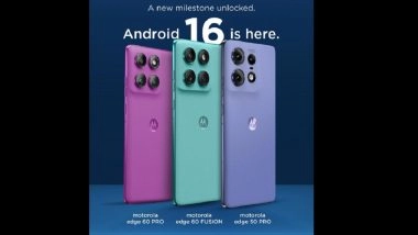 Motorola Edge 60 Pro, Motorola Edge 60 Fusion and Motorola Edge 50 Pro Become 1st To Receive Android 16 Update As Company Begins Rollout