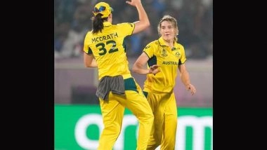 Annabel Sutherland Scalps Maiden Five-Wicket Haul in WODI Cricket, Achieves Feat During IND-W vs AUS-W ICC Women's World Cup 2025