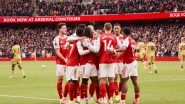 Arsenal vs Brighton, Carabao Cup 2025–26 Live Streaming Online: How To Watch EFL Cup Fourth Round Match Live Telecast on TV & Football Score Updates in IST? Arsenal vs Brighton, Carabao Cup 2025–26 Live Streaming Online: How To Watch EFL Cup Fourth Round Match Live Telecast on TV & Football Score Updates in IST?