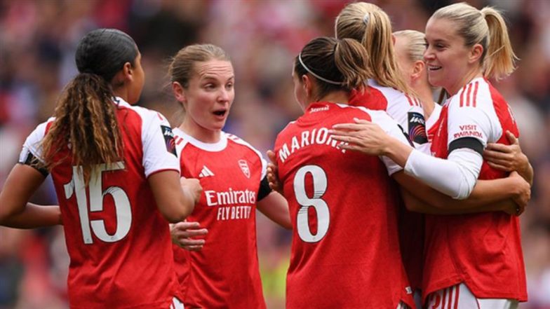 Arsenal vs Lyon, UEFA Women’s Champions League 2025–26 Live Streaming Online & Match Time in India: How To Watch UWCL Live Telecast on TV & Football Score Updates in IST?