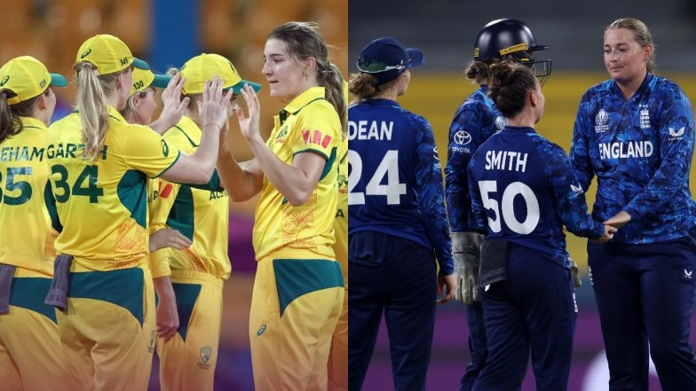 AUS-W vs ENG-W Live Score Updates, ICC Women’s World Cup 2025: Get Australia Women vs England Women Full Scorecard Online
