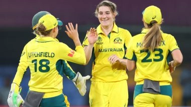 AUS-W vs SA-W Live Score Updates, ICC Women’s World Cup 2025: Get Australia Women vs South Africa Women Full Scorecard Online