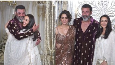 'Soldier' Stars Bobby Deol-Preity Zinta Reunite at Manish Malhotra's Diwali Party, Shares Warm Hug