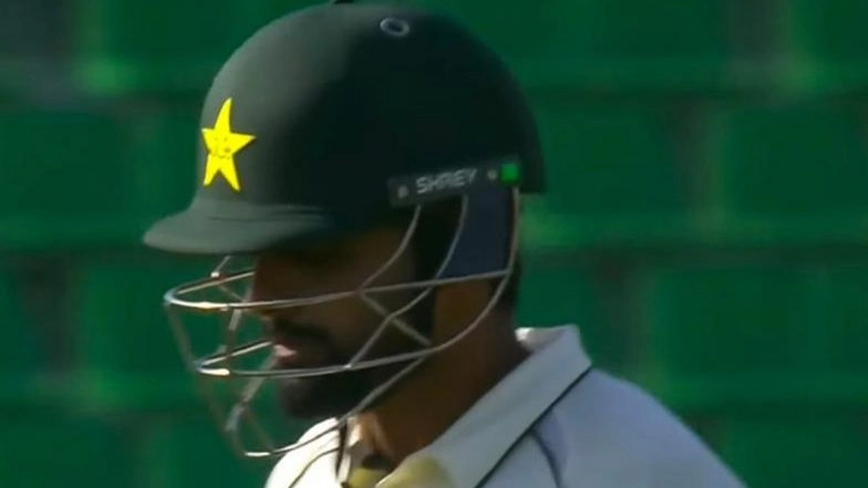 Babar Azam Wicket Video: Watch Simon Harmer Trap Ace Pakistan Batter LBW During PAK vs SA 1st Test 2025
