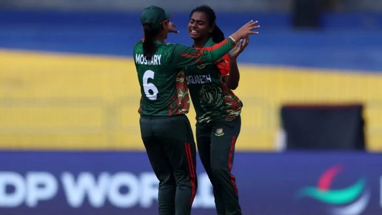 Bangladesh Women Defeat Pakistan Women By 7 Wickets in ICC Women's World Cup 2025; Rubya Haider, Shorna Akter Shine As Nigar Sultana's Side Opens Campaign With Victory