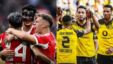 Bayern Munich vs Borussia Dortmund Bundesliga 2025–26 Live Streaming Online: How To Watch Der Klassiker Live Telecast on TV & Free Football Score Updates in Indian Time?
