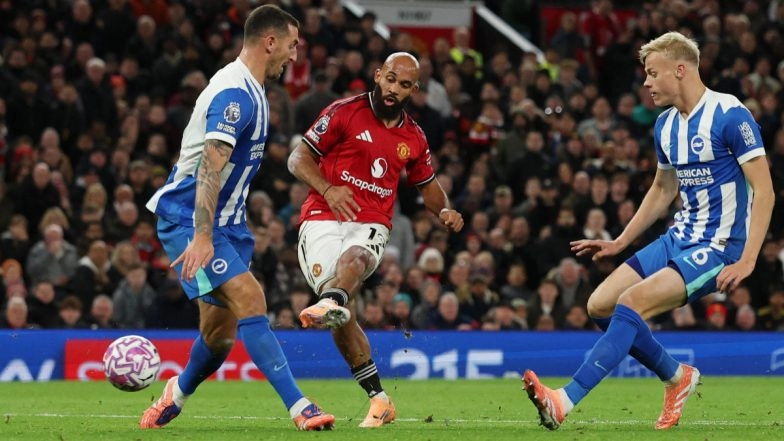 Manchester United 4-2 Brighton, Premier League 2025-26: Bryan Mbeumo Hits Brace as Red Devils Move Into Top Four on Points Table