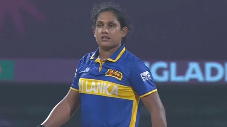 Bangladesh Women Gets Eliminated From ICC Women's World Cup 2025 Semifinal Race; Dramatic Final Over From Chamari Athapaththu Helps Sri Lanka Women Secure 7-Run Victory