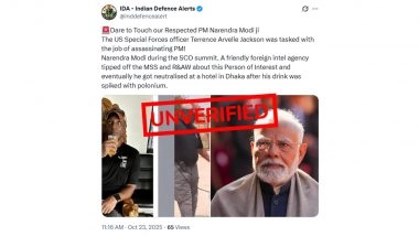 Who Was Terrence Arvelle Jackson? Was He on Secret Mission To Assassinate PM Narendra Modi? Conspiracy Theory Linked to Mysterious Death of ‘US Officer’ in Dhaka Goes Viral