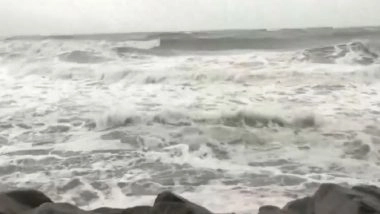 Cyclone Montha Landfall Update: Severe Cyclonic Storm in Bay of Bengal Starts Landfall Near Kakinada in Andhra Pradesh, Process To Continue for 3-4 Hours, Says IMD