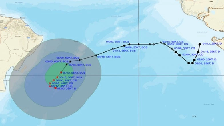 Cyclone Shakhti Update: Severe Cyclonic Storm Shakhti To Weaken Into Cyclonic Storm by October 6 Morning, Says IMD; Check Details