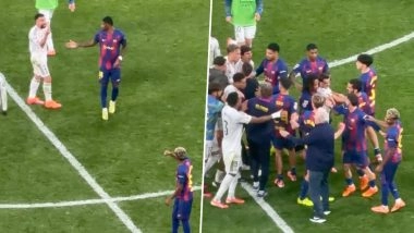 Chaos in El Clasico! Dani Carvajal and Lamine Yamal Engage in Heated Argument, Scuffle Breaks Out Between Players After Real Madrid Beat Barcelona 2-1