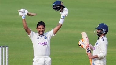 IND vs WI 2nd Test 2025 Day 2 Stumps: KL Rahul, Ravindra Jadeja, Dhruv Jurel Score Centuries As India Continue to Dictate Terms Against West Indies With Massive Lead