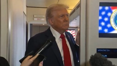 Donald Trump Expresses Confidence in Ceasefire Agreement Between Israel and Hamas, Says People Are ‘Tired of War’ (Watch Video)