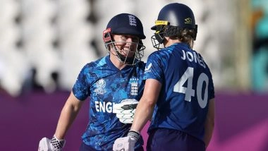 England Women Beat New Zealand Women by Eight Wickets in ICC Women’s World Cup 2025; Linsey Smith and Amy Jones Power ENG-W to Dominant Win