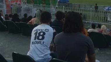 Fan Spotted Wearing Virat Kohli Jersey in Rawalpindi While Attending PAK vs SA 2nd Test 2025, Pic Goes Viral