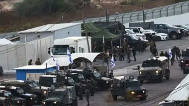 Israel-Hamas Ceasefire: Second Group of 13 Hostages Released From Gaza After 2 Years, After 7 Re-Unite With Families in Israel (Watch Video)