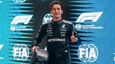 George Russell Wins F1 Singapore GP 2025; Max Verstappen and Lando Norris Secure Podium Finish, McLaren Bags Constructors Title