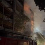 Ghaziabad Fire: Massive Blaze Erupts at Residential Building in Indirapuram’s Friends Avenue, Firefighting Operations Underway (Watch Video)