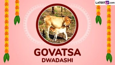 Govatsa Dwadashi 2025: Date, Pradoshkala Muhurat Timings, Rituals and Significance of the Day That Begins Diwali Celebrations