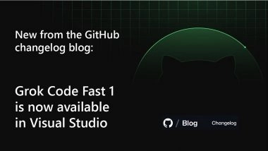 Grok Code Fast 1 Now Available on Microsoft Visual Studio: Elon Musk