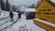 Snowfall Season Begins! Uttarakhand, Jammu and Kashmir Receive Season&rsquo;s First Snowfall; Thick Snow Blankets Tourists Spots Like Gulmarg, Kargil and Kedarnath (Pics & Videos)