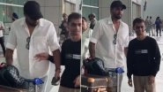 &lsquo;Arey, Main Girlfriend Hu Kya Aapki?&rsquo; Harshit Rana Reacts After Fan Touches Him While Clicking Photo at Airport, Video Goes Viral