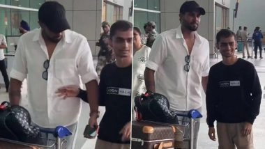 ‘Arey, Main Girlfriend Hu Kya Aapki?’ Harshit Rana Reacts After Fan Touches Him While Clicking Photo at Airport, Video Goes Viral