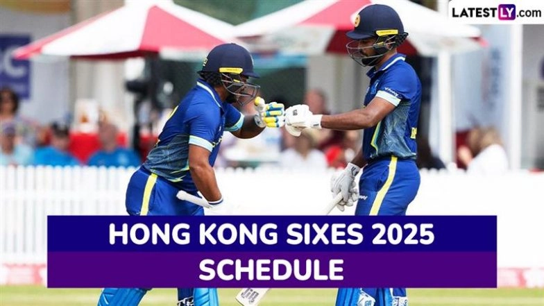 홍콩 Sixes 2025 일정: Sixes 크리켓 토너먼트의 IST 경기 시간 및 장소 세부 정보를 통해 경기 일정 및 일정을 확인하세요. 홍콩 Sixes 2025 일정: Sixes 크리켓 토너먼트의 IST 경기 시간 및 장소 세부 정보를 통해 경기 일정 및 일정을 확인하세요.