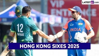 On Which Channel Hong Kong Sixes 2025 Live Telecast in India Will Be Available? How To Watch Six-A-Side Cricket Matches Live Streaming Online?