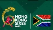 South Africa Squad for Hong Kong Sixes 2025 Announced; Jordan Morris To Captain Five-Time Champions