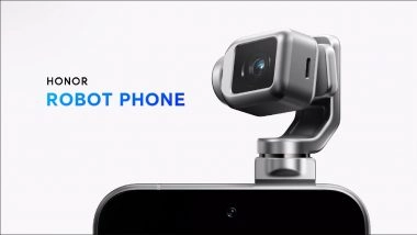 Honor Robot Phone Teased With Fold-Out Robotic Camera Arm Ahead of Official Unveiling in MWC 2026; Check Details (Watch Teaser Video)