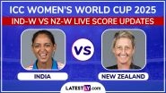 IND-W Win By 53 Runs (DLS) | India vs New Zealand Highlights of ICC Women's World Cup 2025: India Women Qualify For Semifinal Following Victory Against New Zealand Women