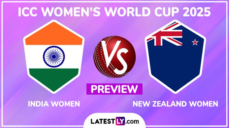 When is IND-W vs NZ-W ICC Women’s World 2025 Match? What is the H2H Record? Who Are the Key Players? Read India Women vs New Zealand Women Match Preview