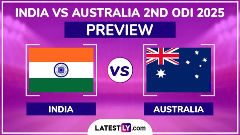 When is IND vs AUS 2nd ODI 2025 Match? What is The H2H Record? Who Are The Key Players? Read India vs Australia Match Preview