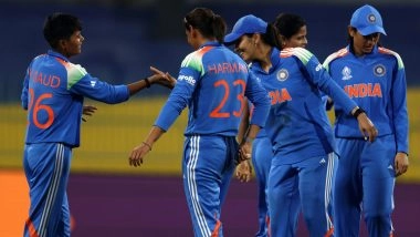 India Women Beat Pakistan Women by 88 Runs in ICC Women’s World Cup 2025; Harleen Deol, Kranti Gaud and Bowlers Shine to Continue Winning Start, IND-W Go 12-0 Up Against PAK-W in ODIs