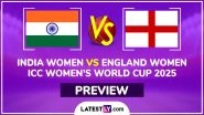 When is IND-W vs ENG-W ICC Women&rsquo;s World 2025 Match? What is the H2H Record? Who Are the Key Players? Read India Women vs England Women Match Preview