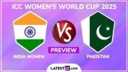 When is IND-W vs PAK-W ICC Women&rsquo;s World 2025 Match? What is the H2H Record? Who Are the Key Players? Read India Women vs Pakistan Women Match Preview