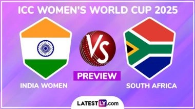 When is IND-W vs SA-W ICC Women’s World 2025 Match? What is the H2H Record? Who Are the Key Players? Read India Women vs South Africa Women Match Preview