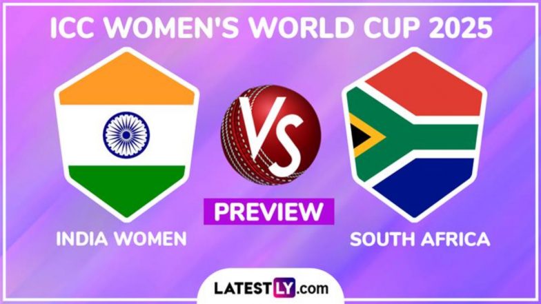When is IND-W vs SA-W ICC Women’s World 2025 Match? What is the H2H Record? Who Are the Key Players? Read India Women vs South Africa Women Match Preview