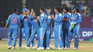 How To Watch IND-W vs ENG-W Free Live Streaming Online of ICC Women’s World Cup 2025 Match? Get Telecast Details of India Women vs England Women Cricket Match on TV
