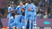 India Winning Moment Video: Watch Amanjot Kaur Hit Four As Help Women in Blue Beat Australia to Reach ICC Women's World Cup 2025 Final