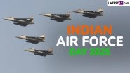 Indian Air Force Day 2025: Date, History and Significance of the Day That Honours Air Warriors and Marks the Establishment of the IAF