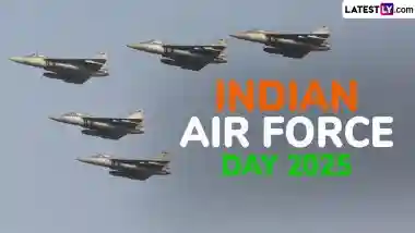 Indian Airforce Day 2025 Wishes: President Droupadi Murmu, Sharad Pawar, Devendra Fadnavis and Other Leaders Extend Greetings on IAF’s 93rd Foundation Day