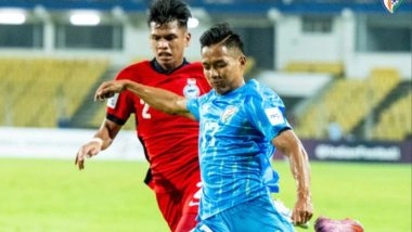 India National Football Team Lose 1-2 Against Singapore in AFC Asian Cup 2027 Qualifiers; Lallianzuala Chhangte's Blinder Goes in Vain As Visitors Secure Comeback Victory